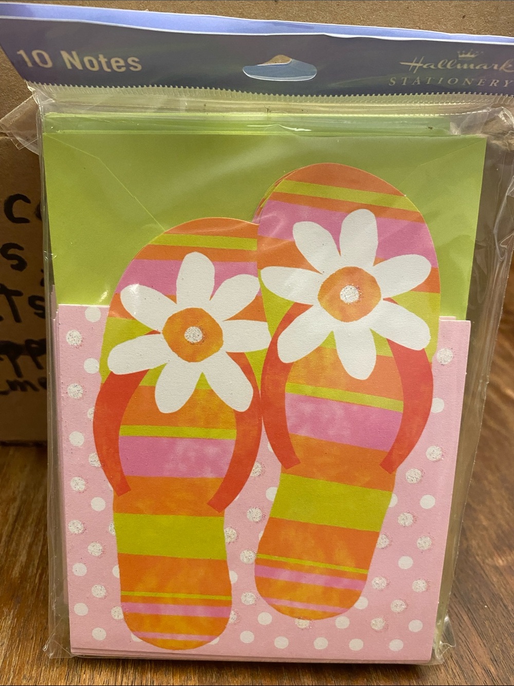 FREE Flip Flop Notecards